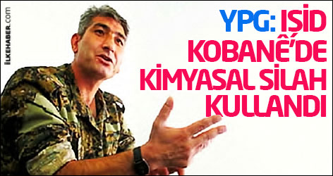YPG: IŞİD Kobanê’de kimyasal silah kullandı