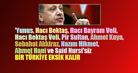 Erdoğan'dan Said Nursi vurgusu...