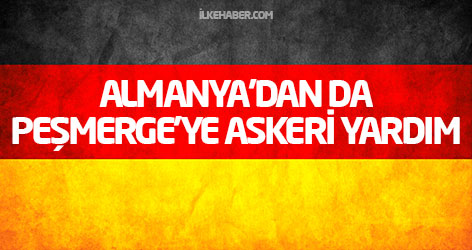 Almanya'dan da Peşmerge'ye askeri yardım