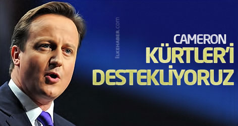 Cameron: Kürtler’i destekliyoruz
