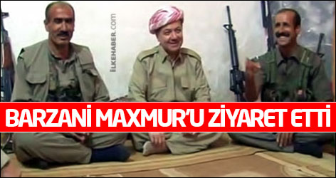 Mesud Barzani Maxmur’u ziyaret etti