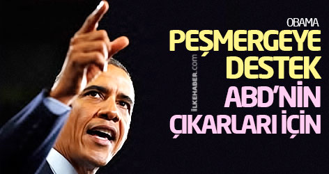 Obama: Peşmergeye destek, ABD'nin çıkarları için