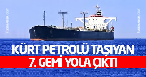 Kürt petrolü taşıyan 7. gemi yola çıktı