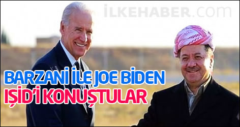 Barzani ile Joe Biden IŞİD'i konuştular