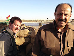 IŞİD’e karşı Kerkük’e Kürdistan bayrağı