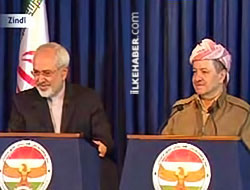 Barzani, İran Dışişleri Bakanı Zarif’i kabul etti