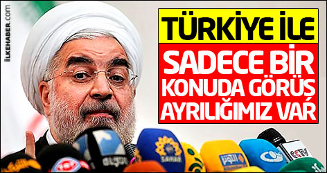 İran: Türkiye ile sadece bir konuda görüş ayrılığımız var