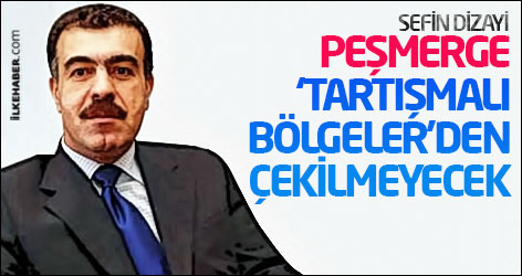 Dizayi: Peşmerge, ‘tartışmalı bölgeler’den çekilmeyecek