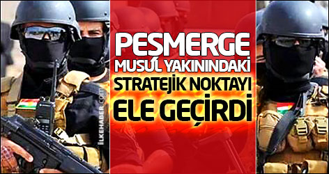 Peşmerge Musul yakınındaki stratejik noktayı ele geçirdi