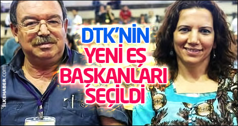 DTK'nin yeni eş başkanları Hatip Dicle ve Selma Irmak