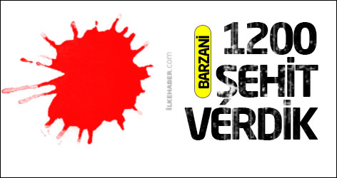 Mesud Barzani: 1200 şehit verdik