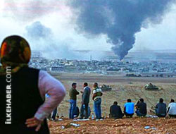Peşmerge'nin geçiş yapmayı beklediği Kobanê'de çatışmalar şiddetlendi