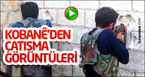 Kobanê'den çatışma görüntüleri Video