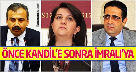 HDP heyetinden Kandil ve İmralı ziyareti