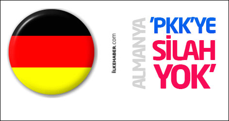 Almanya PKK'ye silah göndermeyecek!