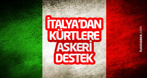 İtalya'dan Kürtlere askeri destek