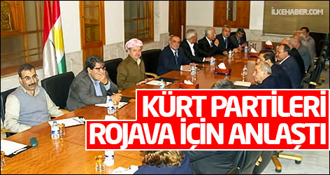 Kürt partileri Rojava için anlaştı