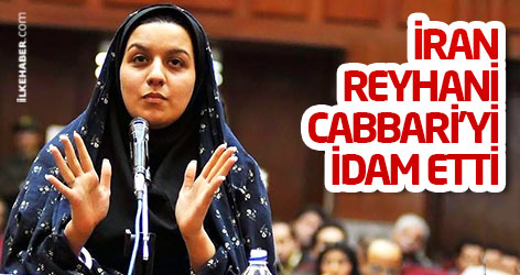 İran Reyhani Cabbari'yi idam etti