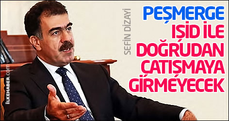Dizayi: Peşmerge, IŞİD ile doğrudan çatışmaya girmeyecek
