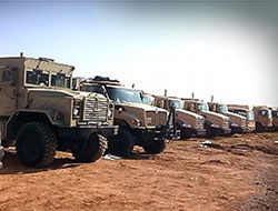 Peşmerge ağır silahlarla Kobanê'ye gidiyor