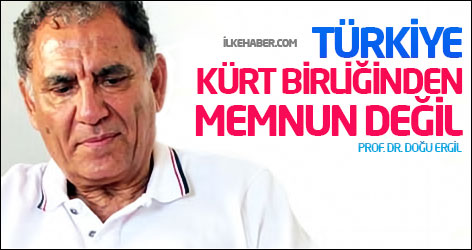 Doğu Ergil: Türkiye Kürt birliğinden memnun değil