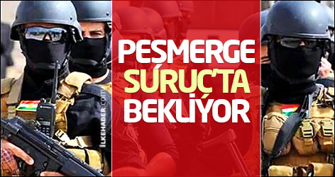 Peşmerge Suruç'ta bekliyor