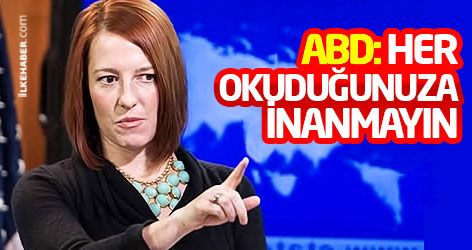 ABD: Her okuduğunuza inanmayın