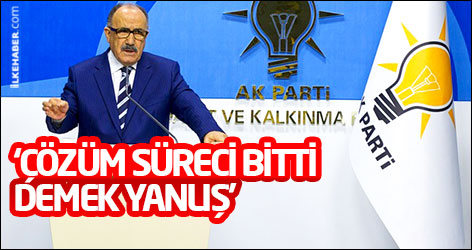 Beşir Atalay: Çözüm süreci bitti demek yanlış