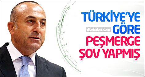 Türkiye'ye göre Peşmerge şov yapmış