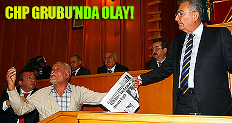CHP grubunda olay!