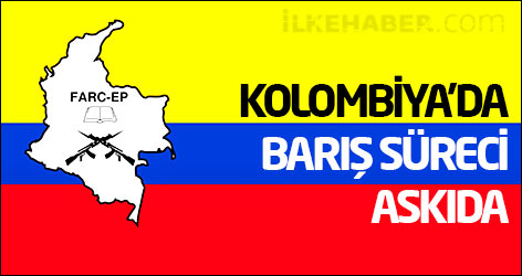 Kolombiya’da barış süreci askıda