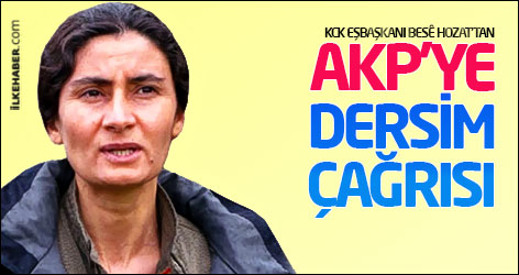 Besê Hozat'tan AKP'ye Dersim çağrısı