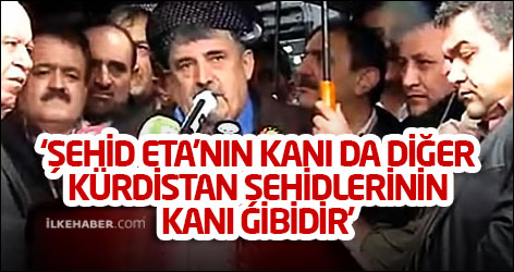 ‘Şehid Eta’nın kanı da diğer Kürdistan şehidlerinin kanı gibidir’