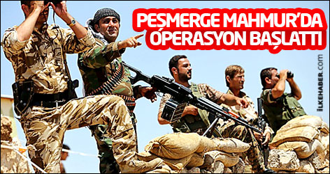 Peşmerge Mahmur Cephesi’nde operasyon başlattı