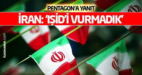 İran: ‘IŞİD’i vurmadık’