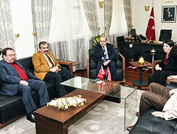 HDP heyeti Yalçın Akdoğan'la görüştü