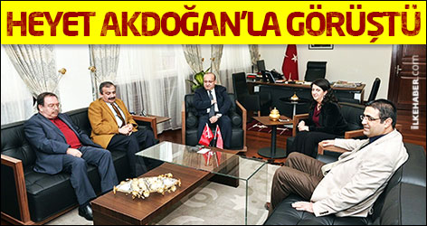 HDP heyeti Yalçın Akdoğan'la görüştü