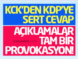 KCK'den KDP'ye cevap: Açıklamalar tam bir provokasyon!