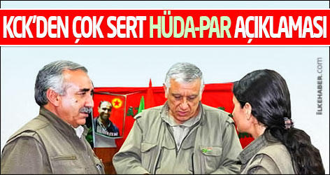 KCK'den çok sert Hüda-Par açıklaması