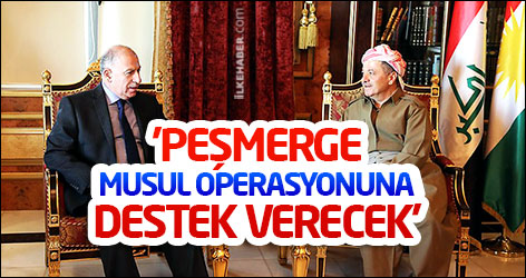 'Peşmerge Musul operasyonuna destek verecek'
