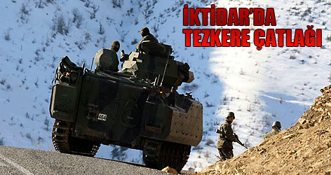 İktidarda tezkere çatlağı