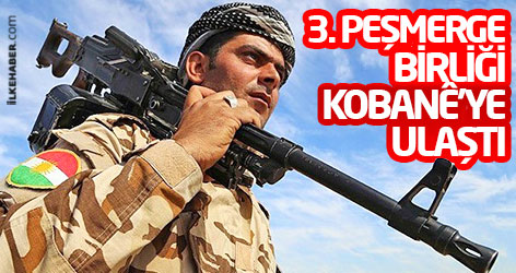 Üçüncü Peşmerge birliği Kobanê’ye ulaştı