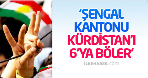 ‘Şengal Kantonu Kürdistan’ı 6’ya böler’