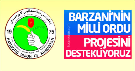 YNK: Barzani’nin 'Milli Ordu' projesini destekliyoruz