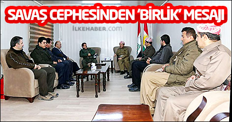 Savaş cephesinden ‘birlik’ mesajı