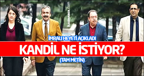 Kandil'den dönen İmralı heyetinden açıklama (Tam metin)
