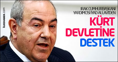 Irak Cumhurbaşkanı Yardımcısı'ndan Kürt devletine destek