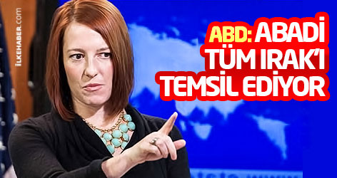 ABD: Abadi tüm Irak’ı temsil ediyor