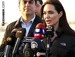 Federal Kürdistan'a giden Angelina Jolie’den dünyaya çağrı