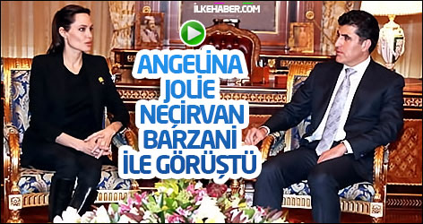 Angelina Jolie, Neçirvan Barzani ile görüştü